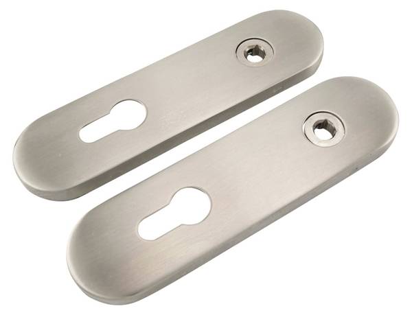 GPF Bouwbeslag Gpf Kortschild 46X170mm Pc-Gat 55Mm Rvs