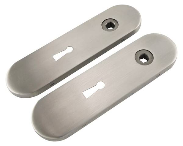 GPF Bouwbeslag Gpf Kortschild 46X170mm Sleutelgat 56Mm Rvs-0