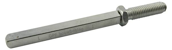 GPF Bouwbeslag Gpf Wisselstift Voordeurgarn. Tbv Deurdikte 35-60Mm-0