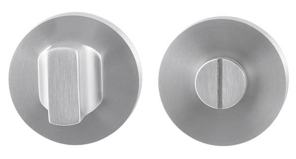 GPF Bouwbeslag Toiletrozet Gpf 0910.00 Rond 50Mm Grote Knop Rvs