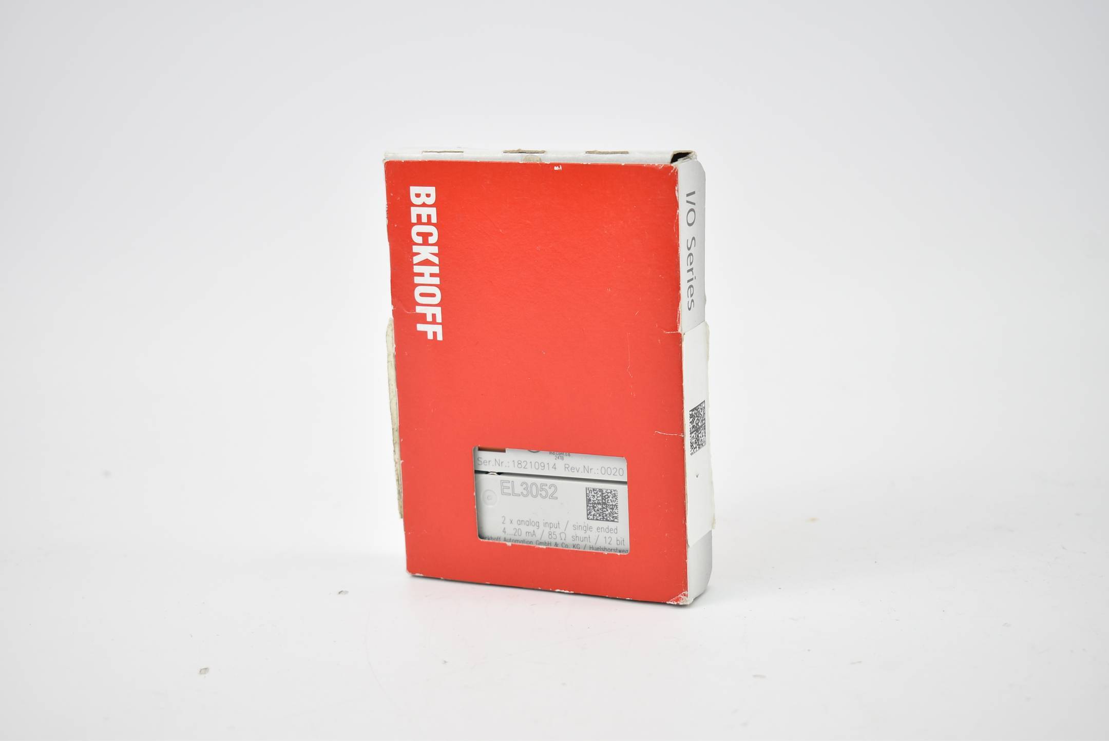 Beckhoff - EL3052 - Beckhoff EtherCAT-Klem 2-Kanaal-Analog-Ingang | EL3052-0
