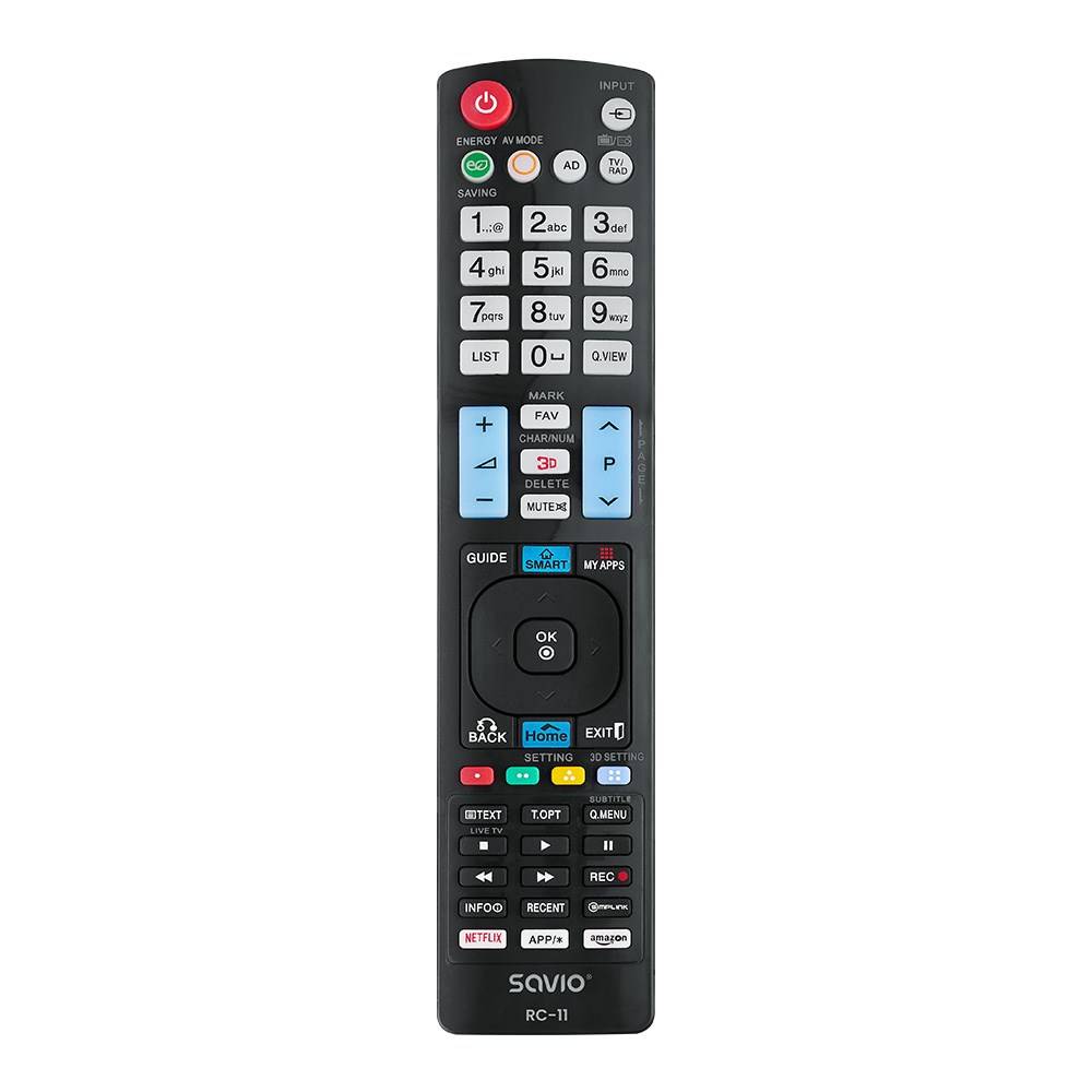 Savio RC-11 afstandsbediening IR draadloze tv-drukknop-0