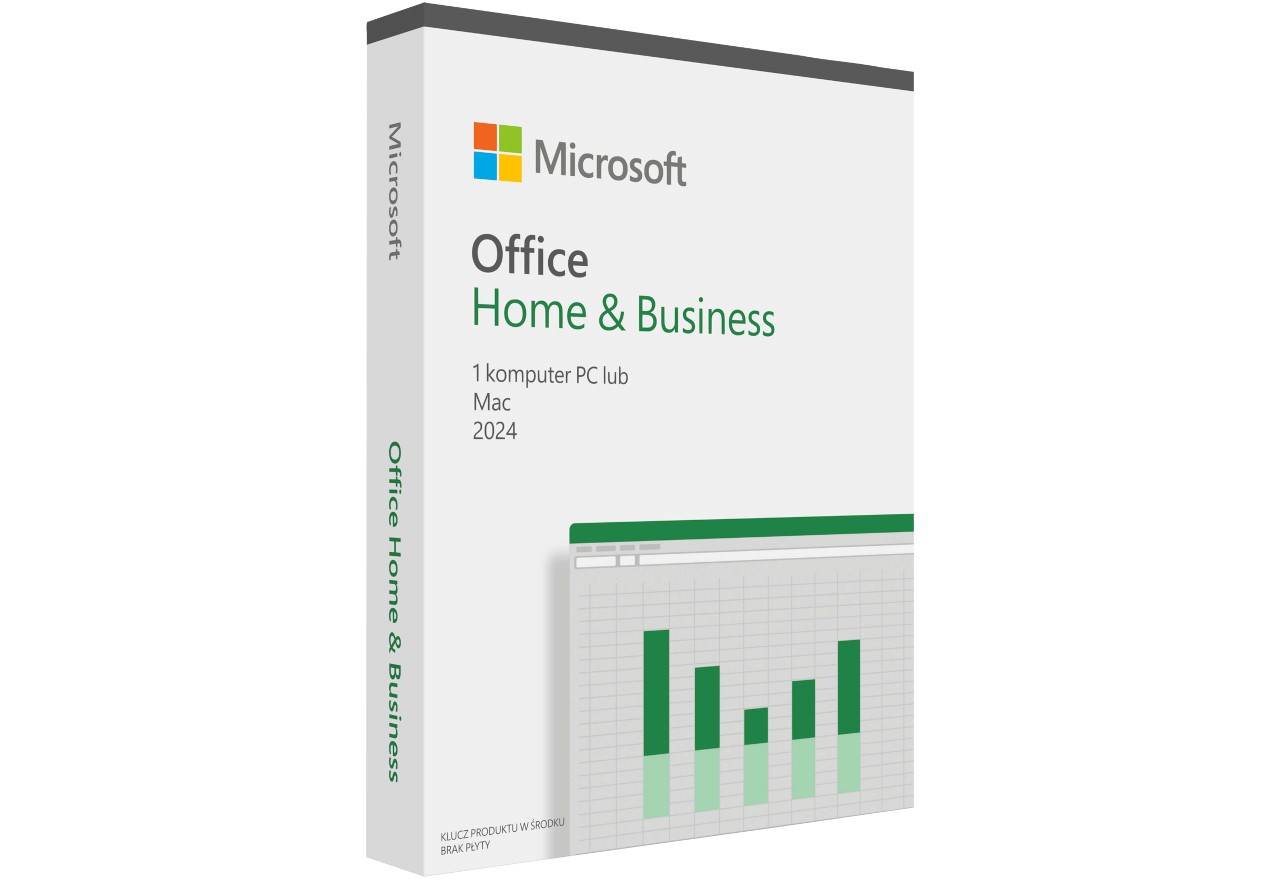 Microsoft® Office Home and Business 2024 Poolse Eurozone 1-licentie, zonder media, Pools-0