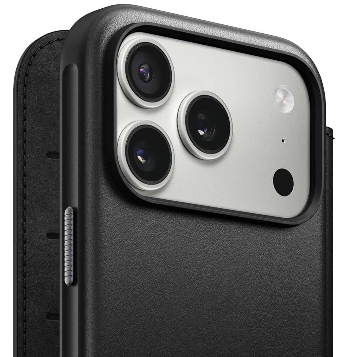 Nomad Modern Leather Folio iPhone 17 Pro Max Olde Dublin H-2