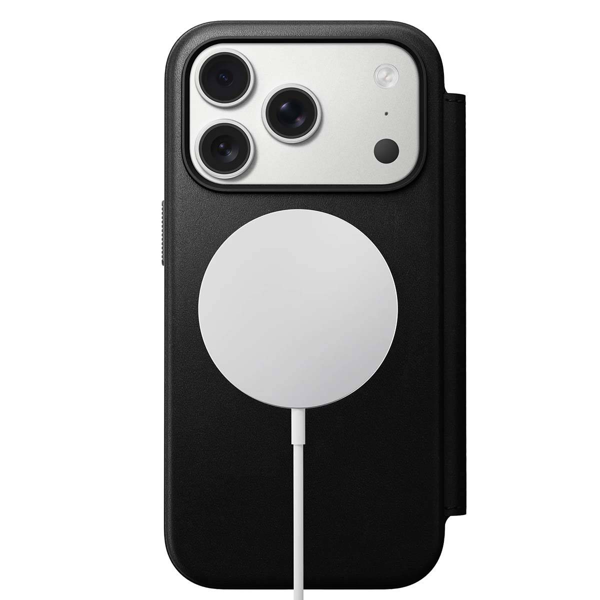 Nomad Modern Leather Folio iPhone 17 Pro Max Olde Dublin H-4