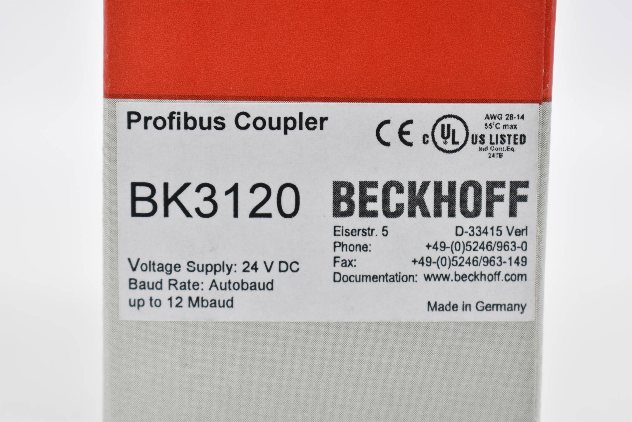 Beckhoff Profibus Koppelaar BK3120 (BK 3120)-2