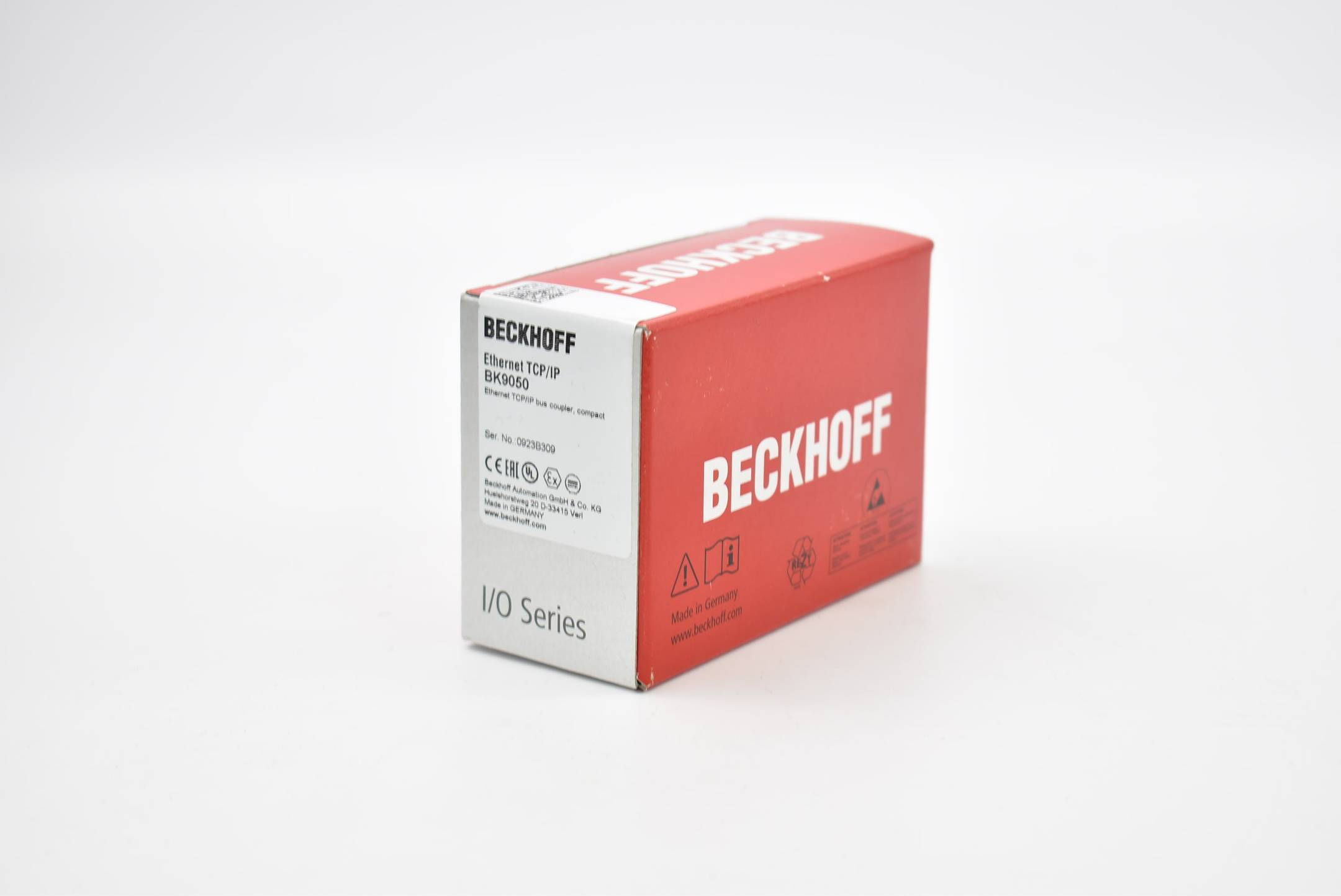 Beckhoff Automation BK9050 Automatiseringsmodule: analoge uitgang; 0÷55°C; IP20; 24VDC; RJ45 - 1 stuk-0