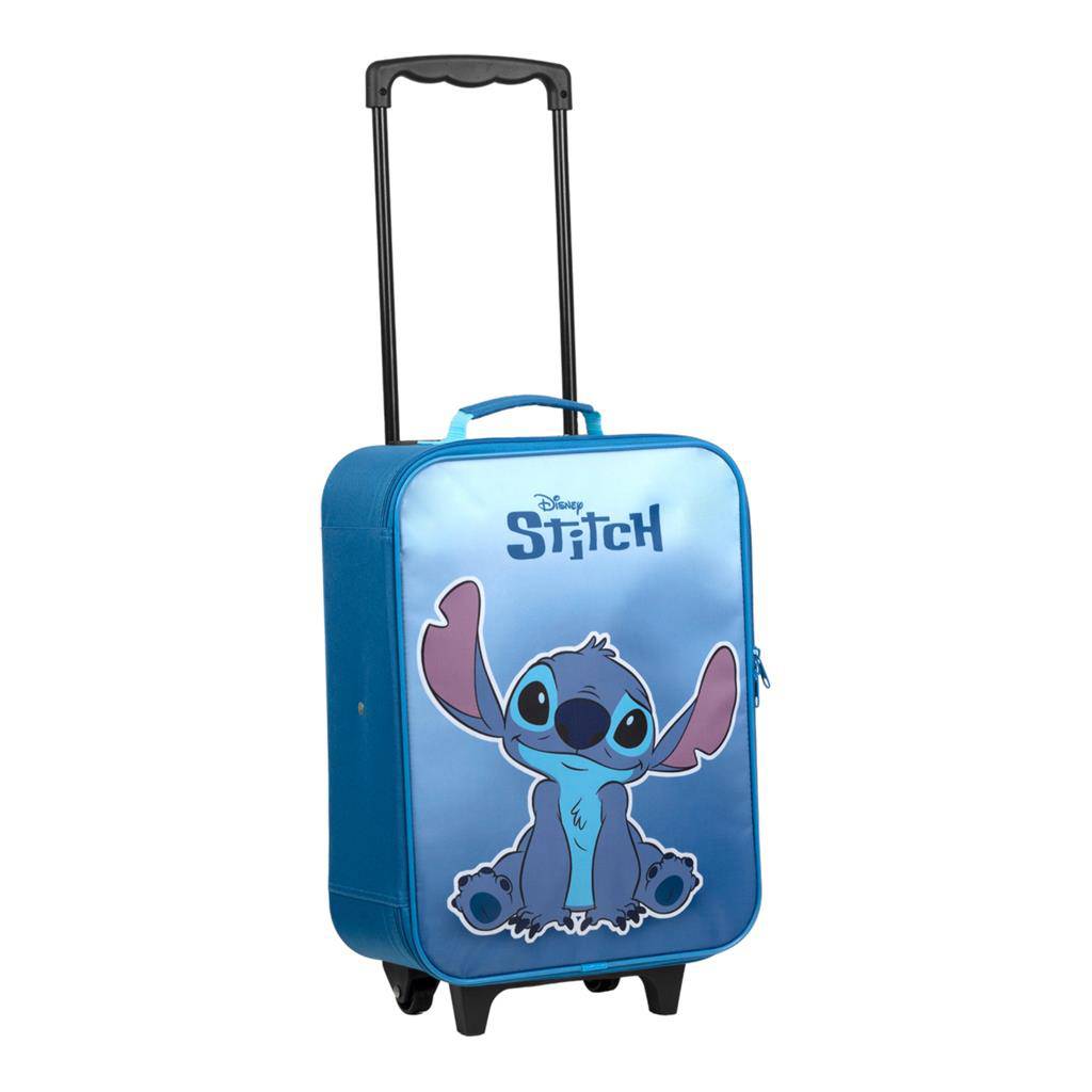 Disney Stitch Kids Trolley 38x27x13.5cm Blauw-0