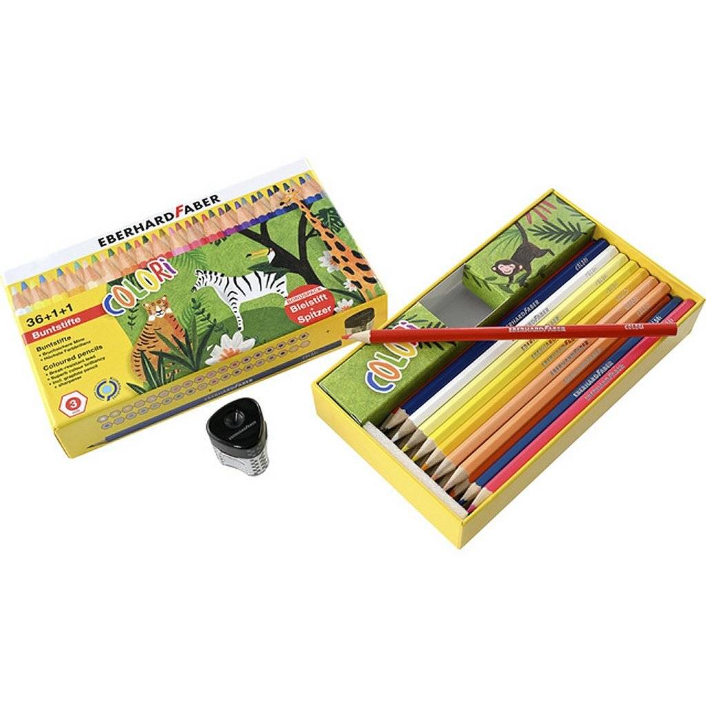 Eberhard Faber EF-514838 Kleurpotloden Set-1