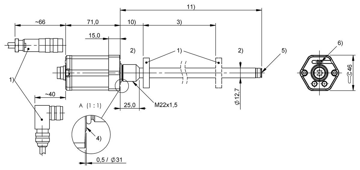 Balluff Magnetostriktives System BTL7-E500-M0#BTL-1