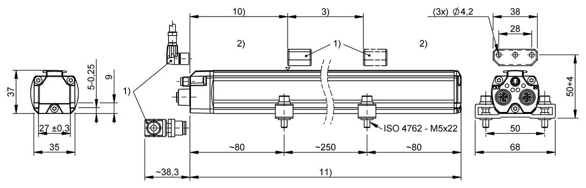 Balluff Magnetostriktives System BTL7-V50D-M2#BTL-1