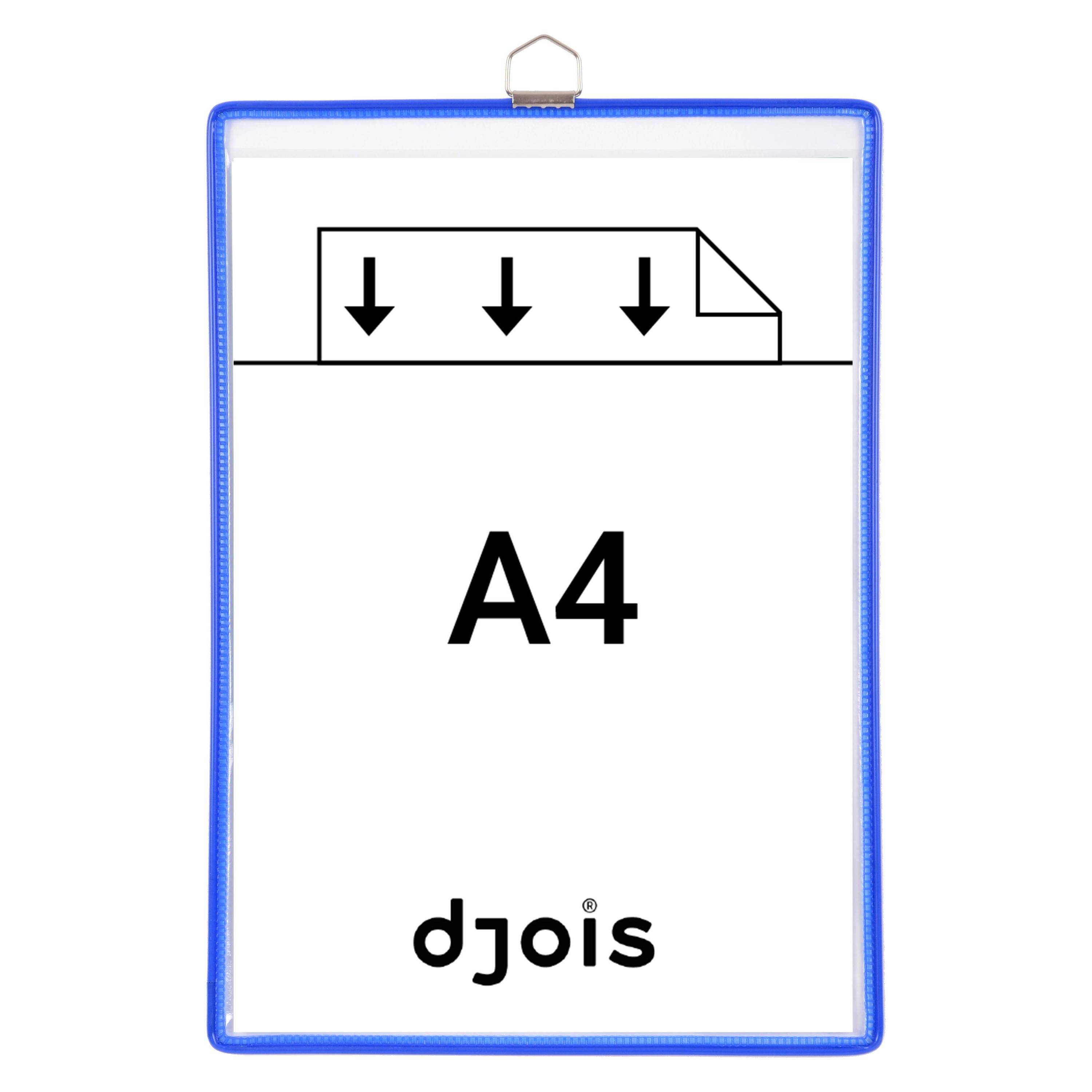 Tarifold 3377991545016 Tarifold - Zichtpanelenframe hangend a4 blauw 5st-0