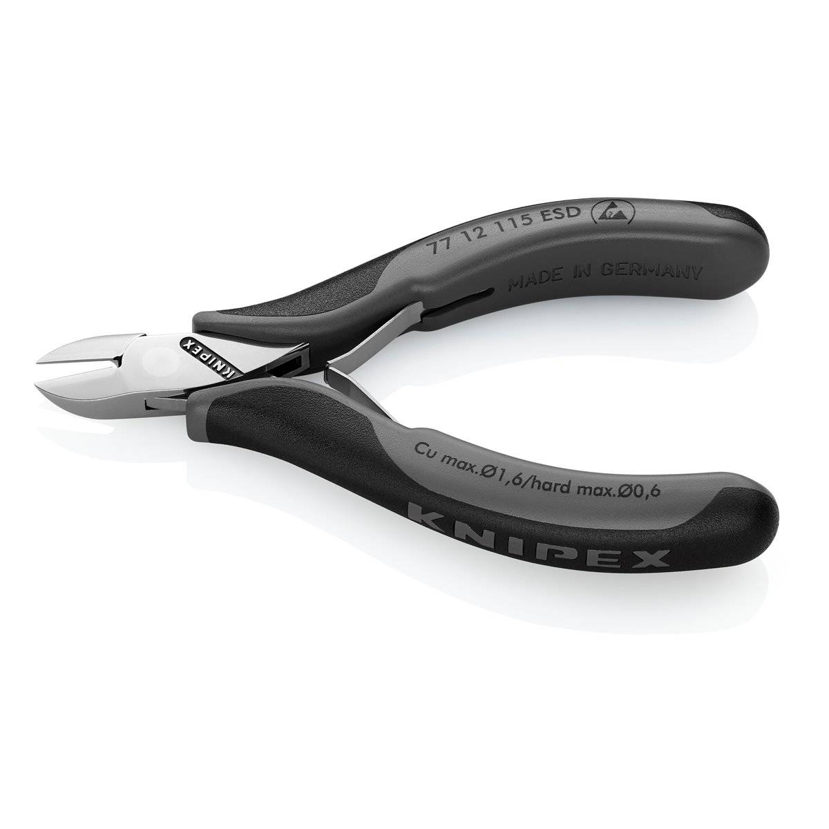 Knipex-Werk Elektronik-Seitenschneider 77 12 115-1