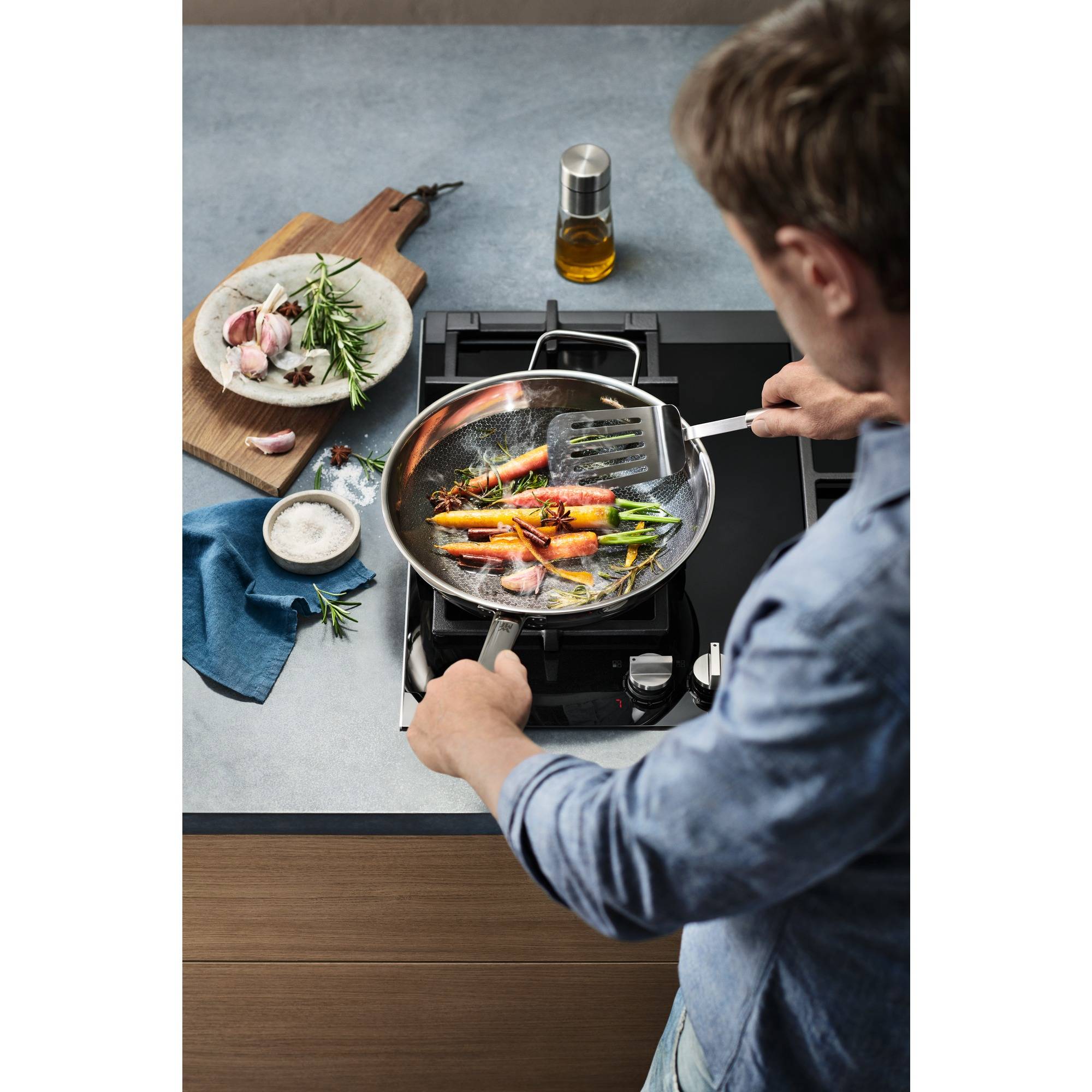 WMF Profi Resist steelpan, hoogte 28 cm-4