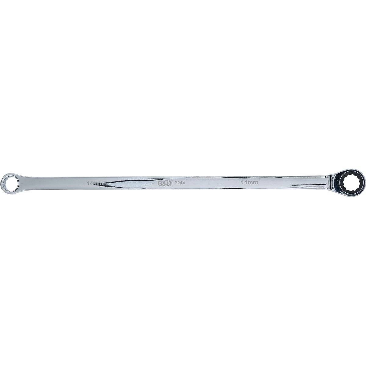 BGS Ratelring- en ringsleutel - extra lang - 14 mm-2