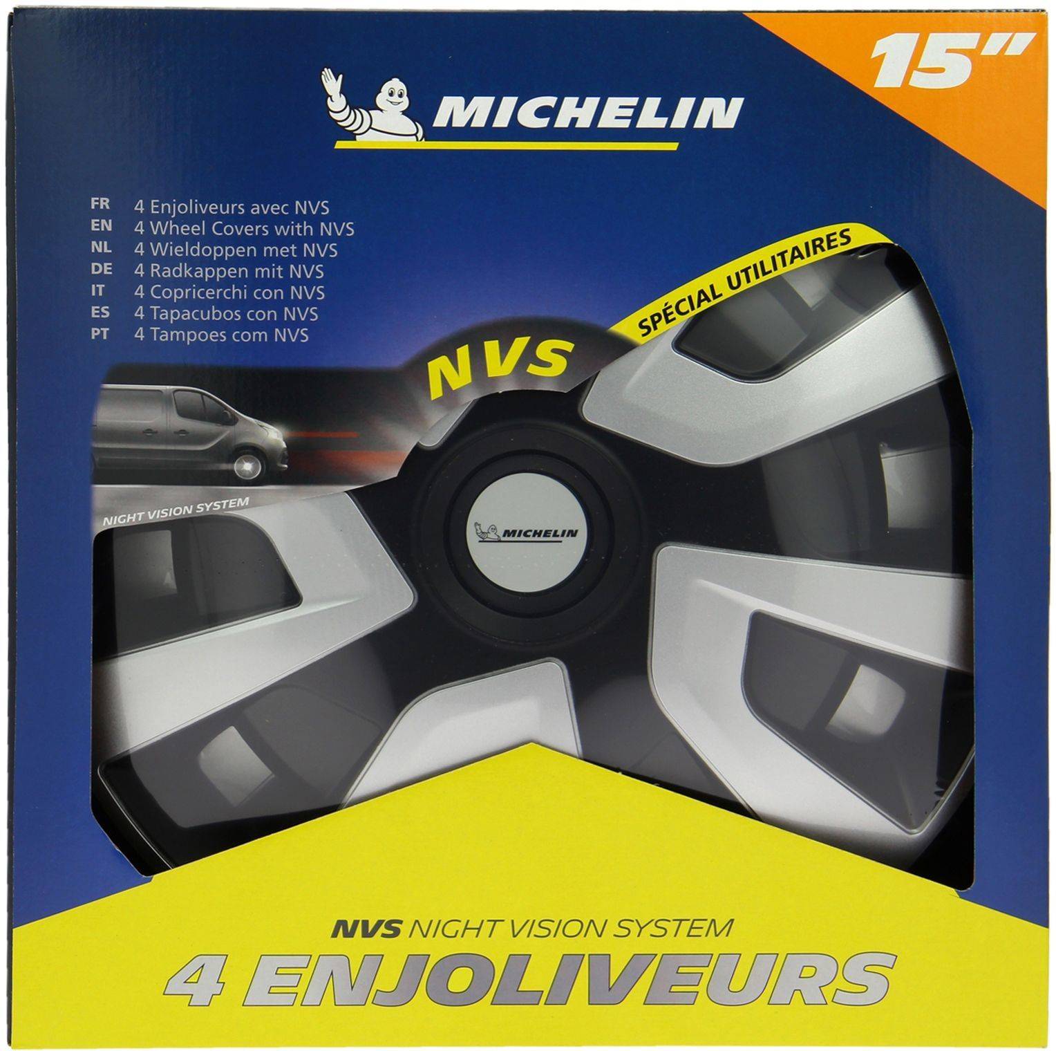 MICHELIN Set van 4-wieltrims - 15 - NVS speciale hulpprogramma's-2
