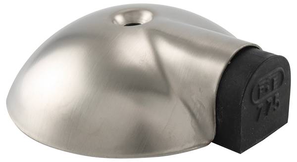 POST & EGER Deurstop P&E Kn0775-000-130 Rond 85Mm Vloermod Rvs-0
