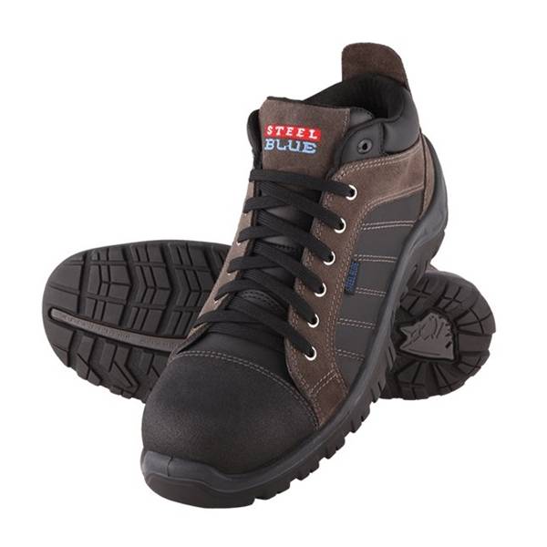 Sneaker Fremantle S-3 Zw/Br Laag Mt. 45 Steelblue-0
