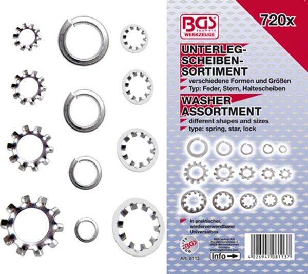 BGS Techic Assortiment Veerringen / Tandveerringen 720Dlg-0