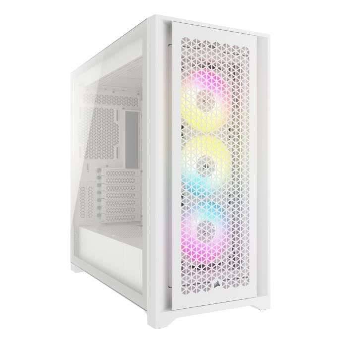 PC-behuizing - CORSAIR - FRAME 5000D RS ARGB Airflow - Mid-tower - Wit - CC-9011310-WW-0