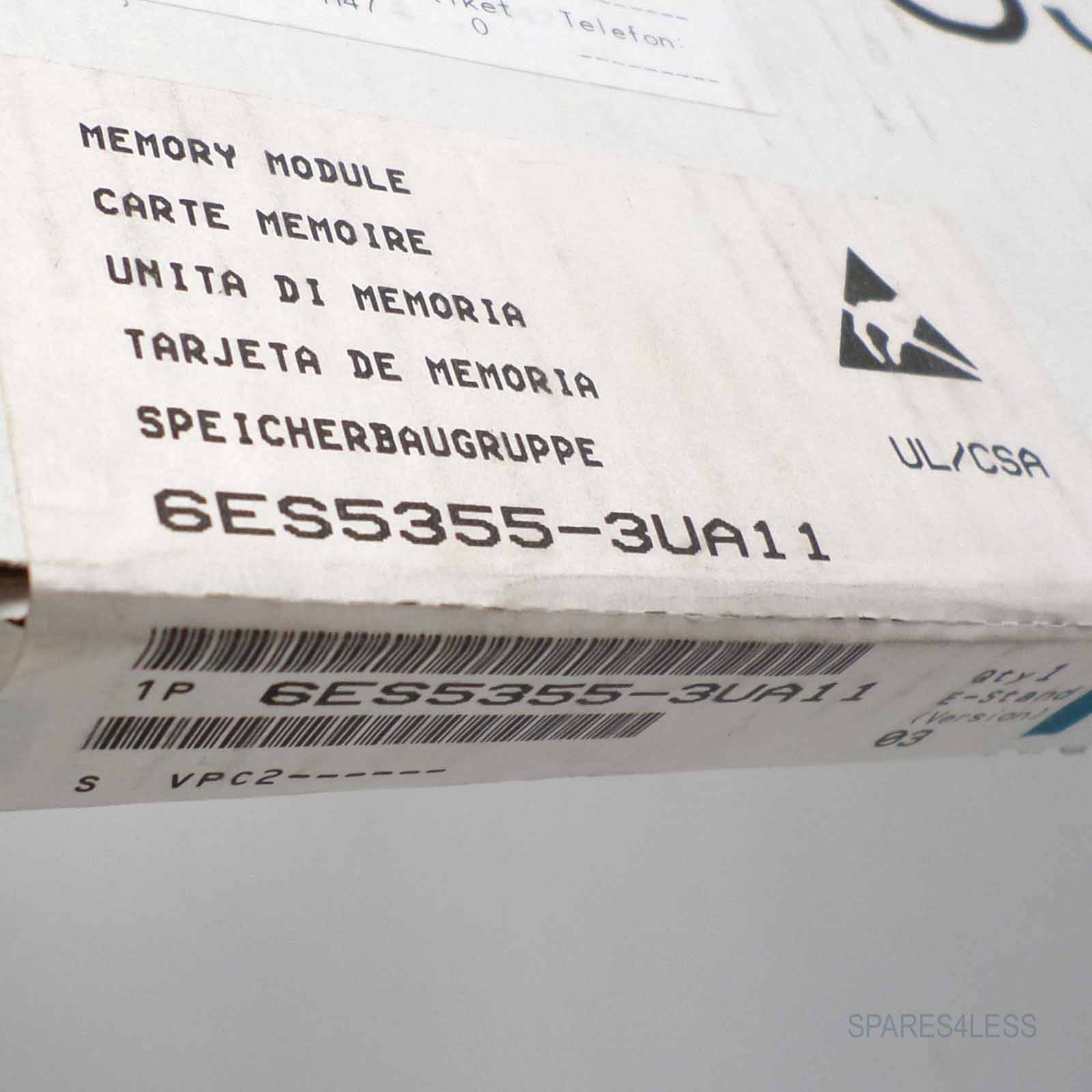 SIEMENS | 6ES5355-3UA11 | NEW | NSFP | PLC2DAY 4025515115502-1