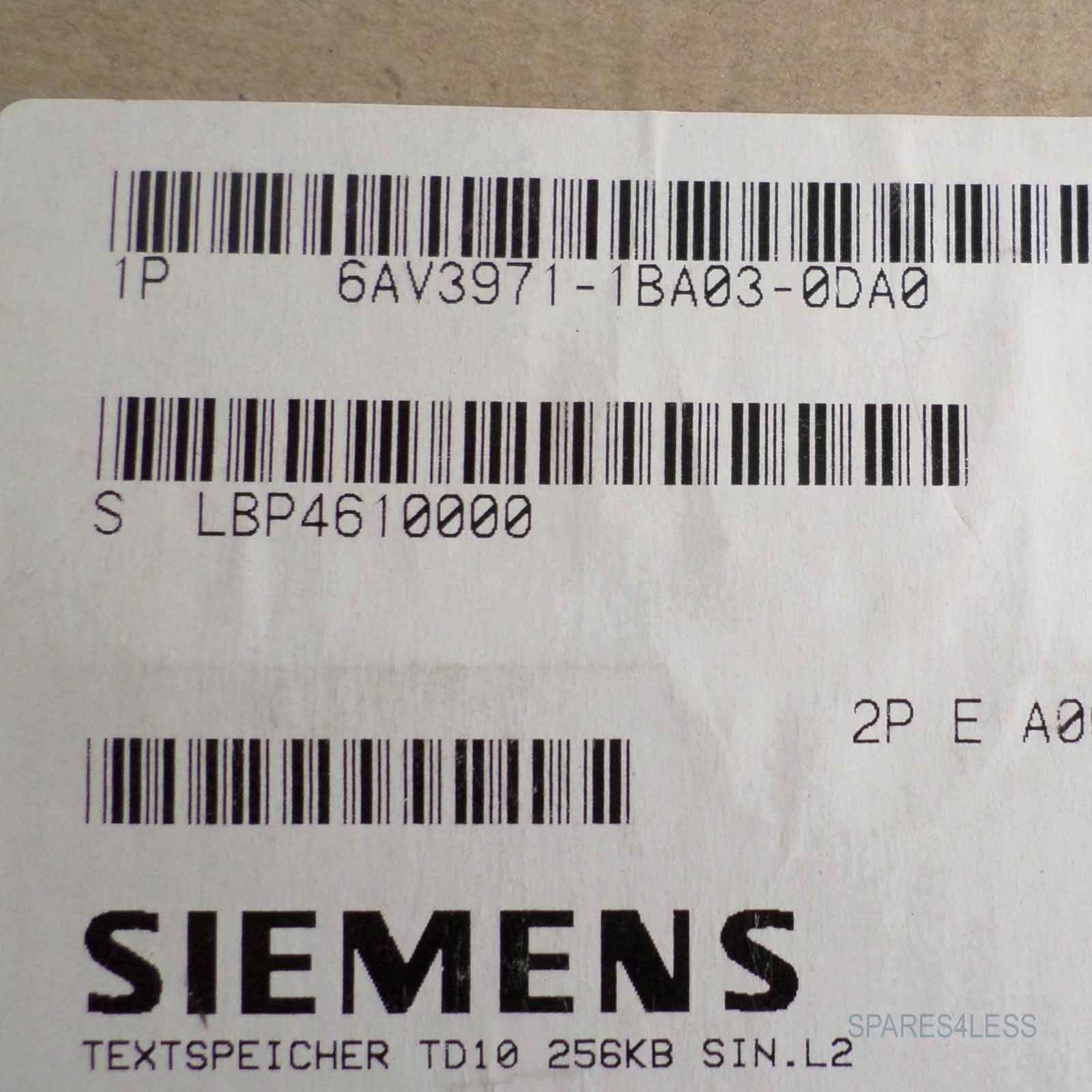 SIEMENS - 6AV39711BA030DA0-1