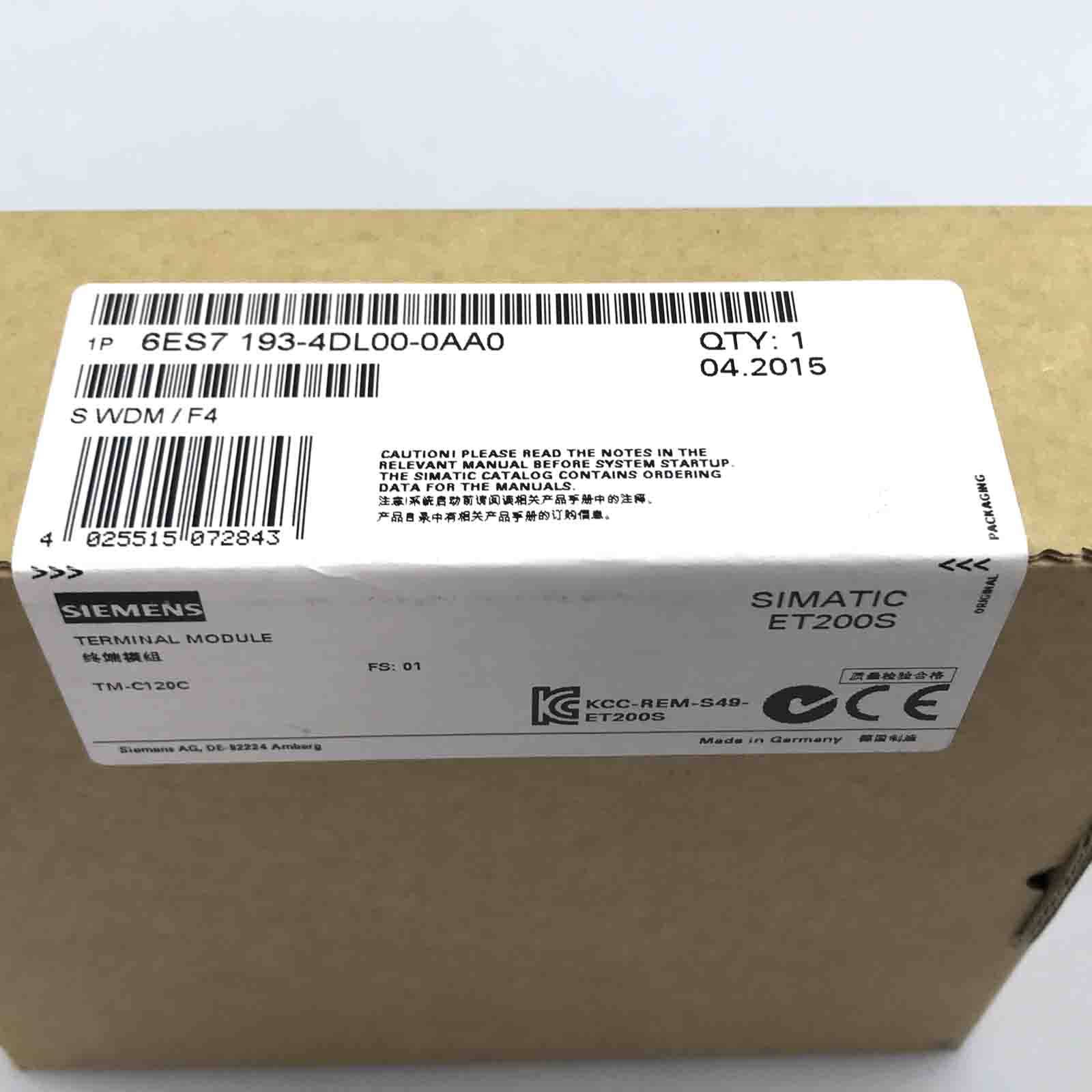 Siemens - 6ES7193-4DL00-0AA0 - *** spare part *** SIMATIC DP, terminal module TM-C120C for ET 200S Compact, spring-loade-1