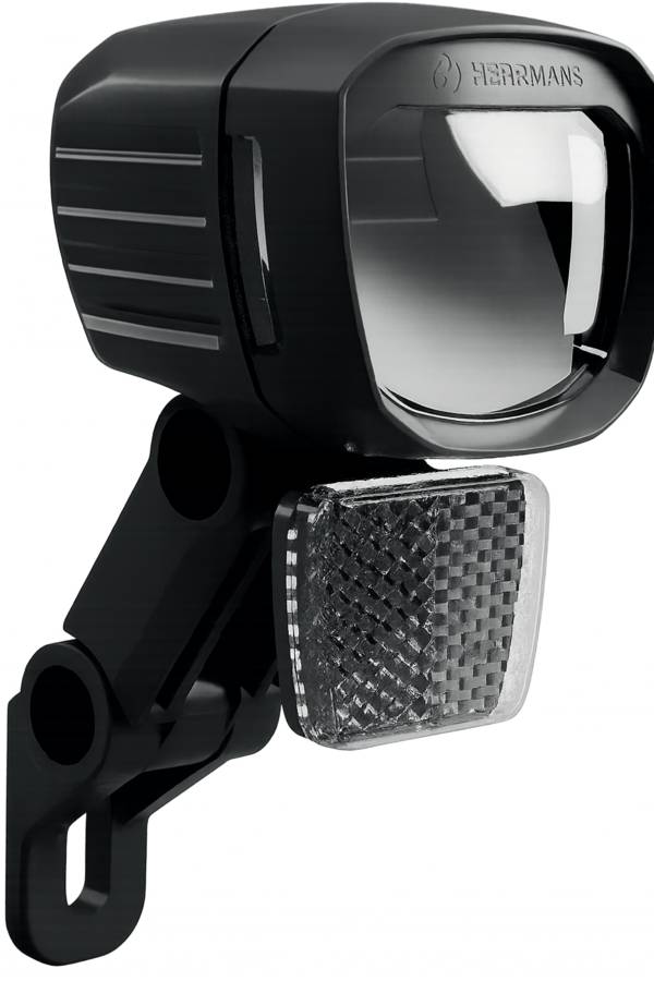 Koplamp Herrmans Nordic MR9 Dynamo 180 Lumen - Zwart