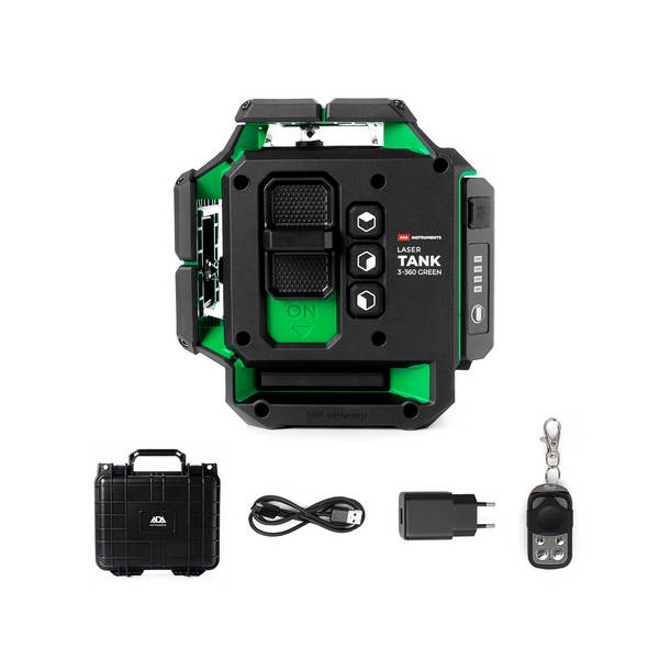 Ada 3D laser tank 3-360 Groen basic