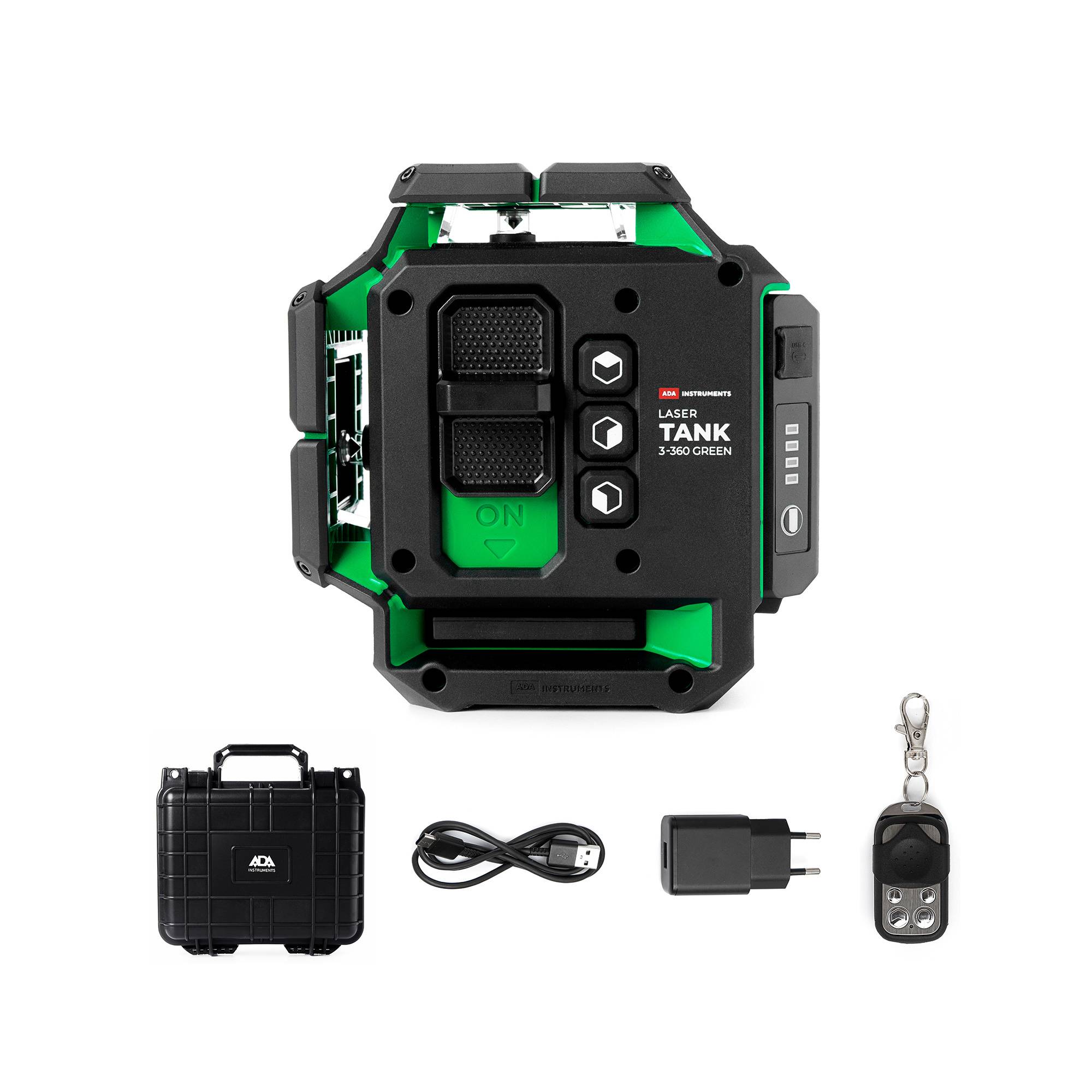 Ada 3D laser tank 3-360 Groen basic-0