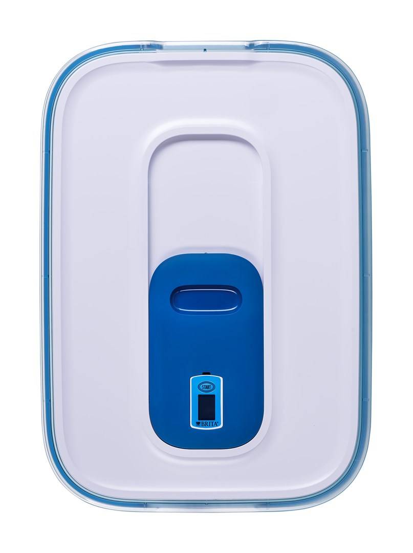 Brita Flow Waterfilterkan 8,2 L met Digitale Indicator - Blauw-1
