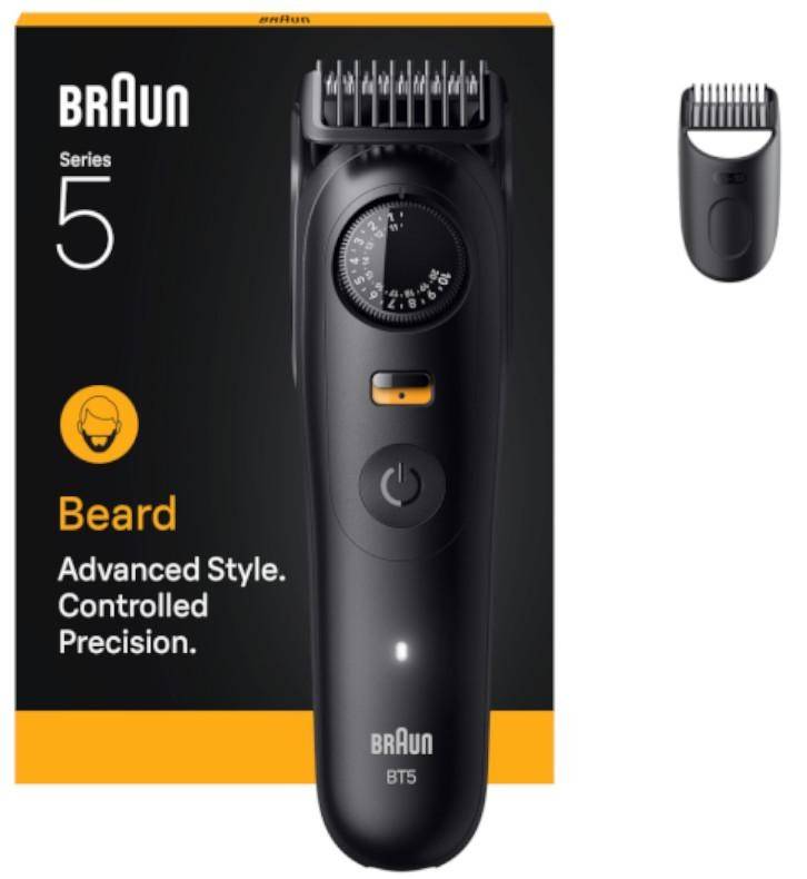 Braun Baardtrimmer BT5500 - Oplaadbaar - Ergonomische Handgreep - Heren-0