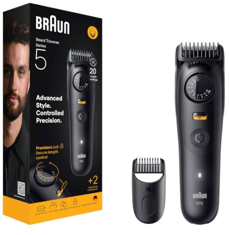 Braun Baardtrimmer BT5500 - Oplaadbaar - Ergonomische Handgreep - Heren-2