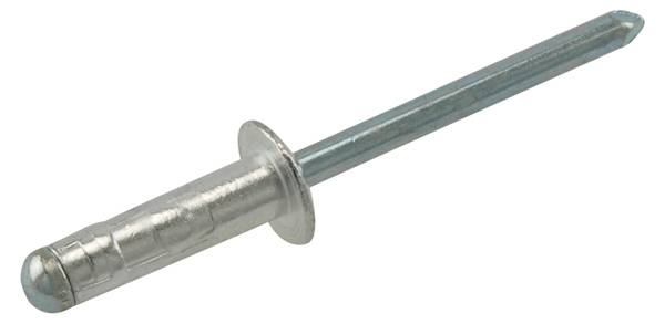 MASTERFIX Popnagel Alum/Staal 3.0X 8Mm Klinkb.5Mm Blstr=100St-0