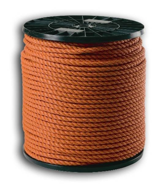 Nylonkoord Oranje Ivana 10Mm - Rol a 100 Meter-0