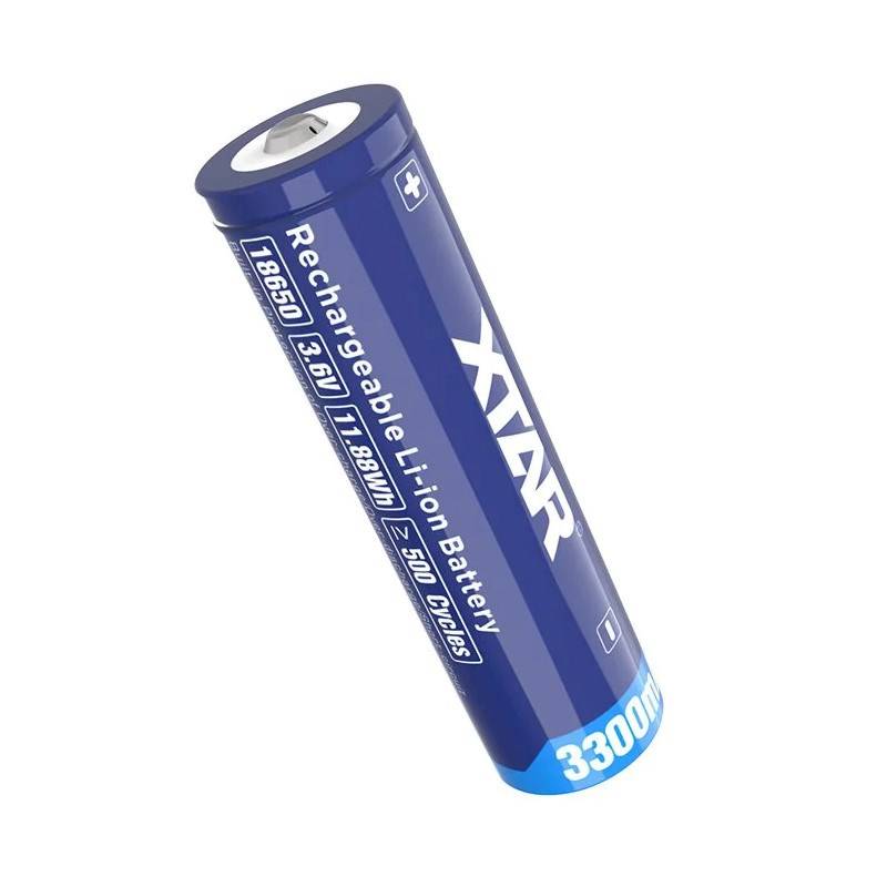 Batterij 18650 3,6V Li-ion 3300 mAh met beveiliging-3