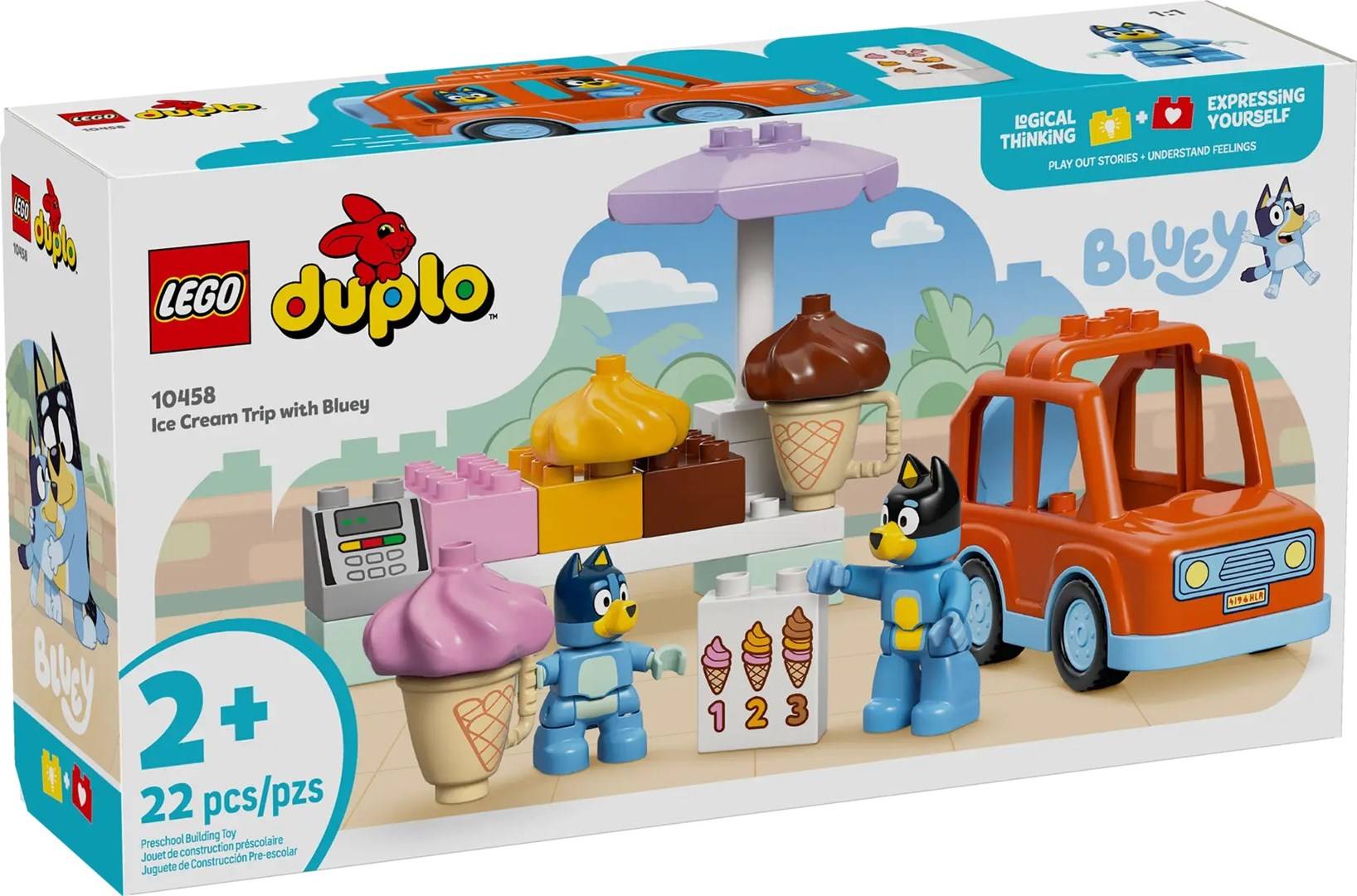 LEGO BLUEY 10458 IJsjestrip met Bluey-0