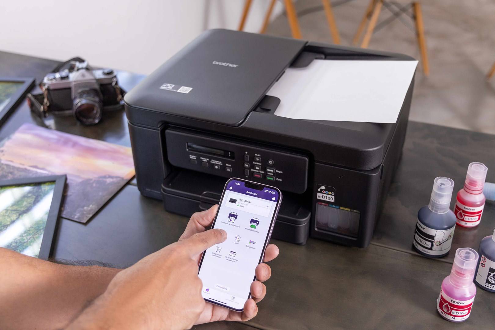 Brother DCP-T730DW multifunctionele printer Inkjet A4 6000 x 1200 DPI 27 ppm Wifi-6