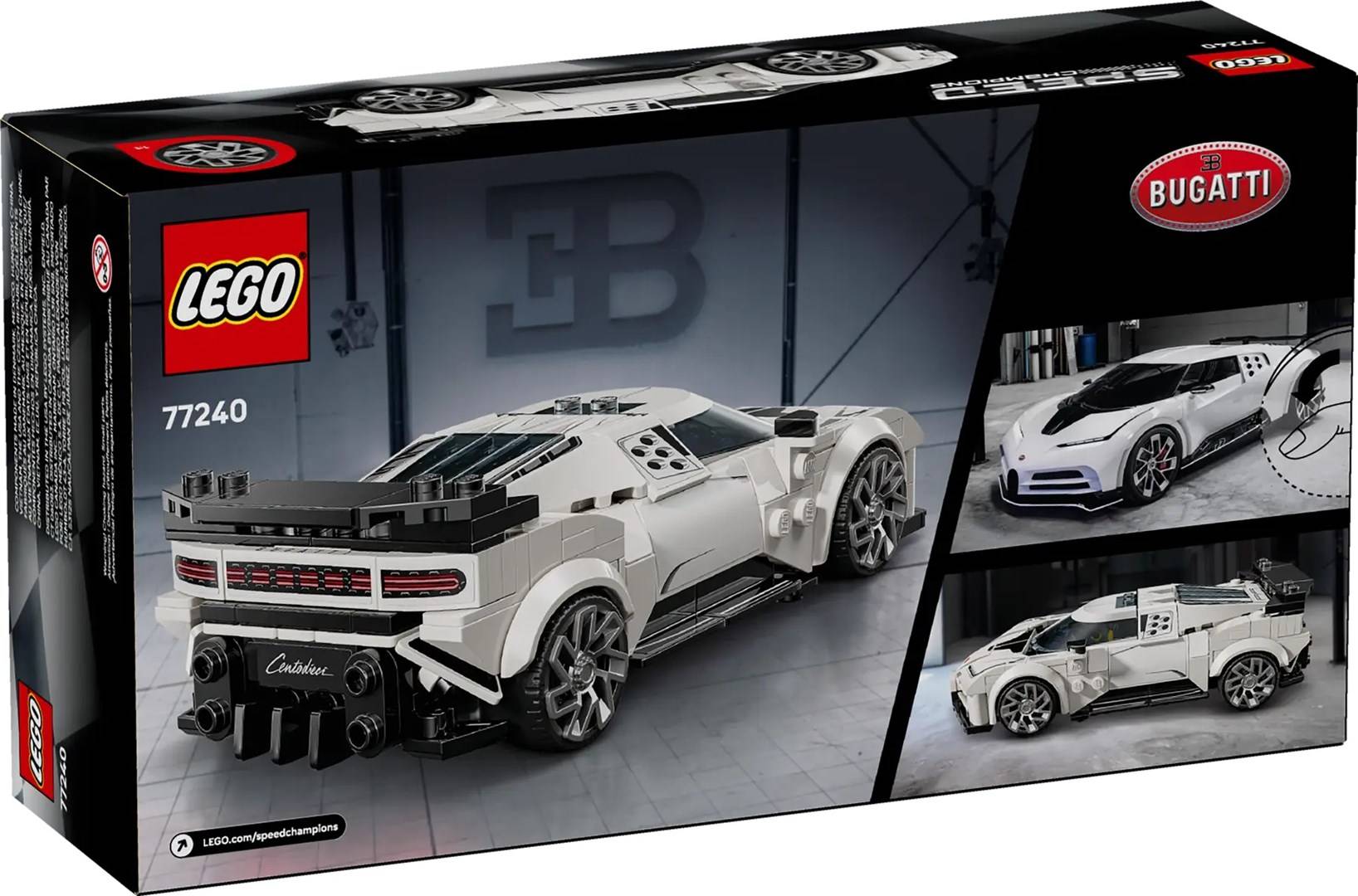 LEGO SPEED CHAMPIONS 77240 Bugatti Centodieci Hypersportwagen-1