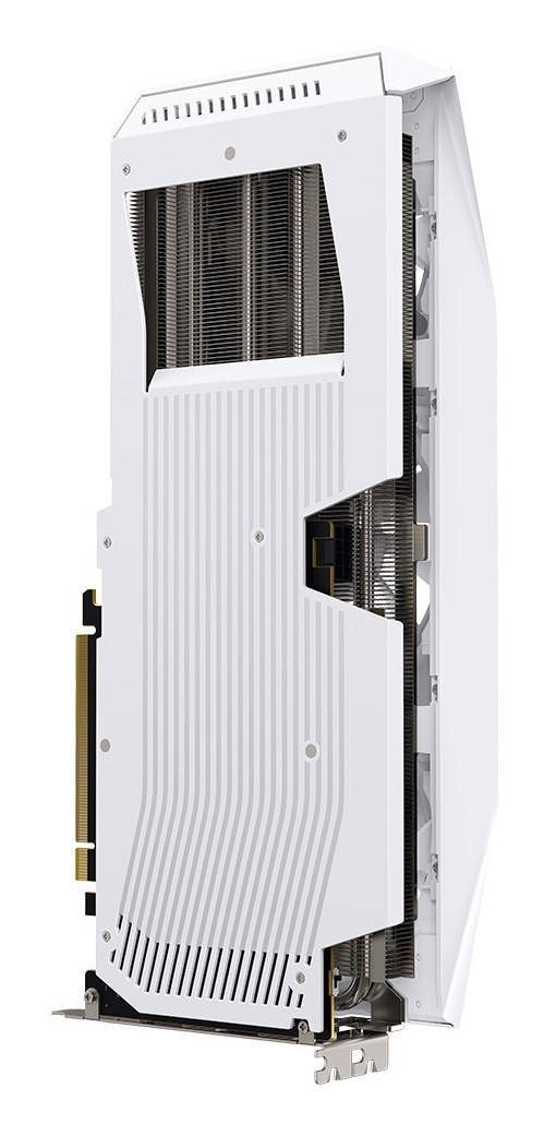 XFX Mercury Grafische Kaart 16GB RX 9060XT OC Gaming Wit RX-96TMERCW9 GDDR6-Speicher-2