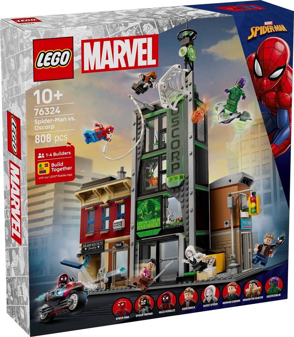 LEGO MARVEL 76324 Spider-Man vs. Oscorp-0