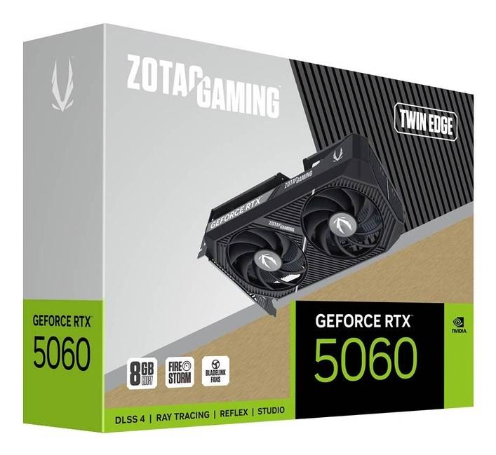 ZOTAC GAMING GEFORCE RTX 5060 TWIN EDGE - 8GB GDDR6 - 8192 MB (ZT-B50600E-10 M)-6
