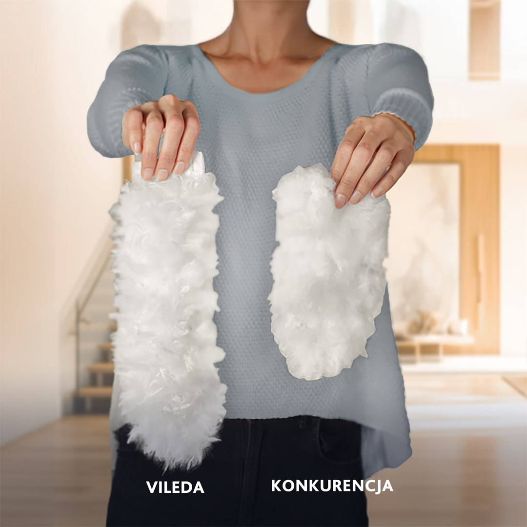 Vileda stoffer en blik met lange steel + 1 Flex&Catch navulling-2