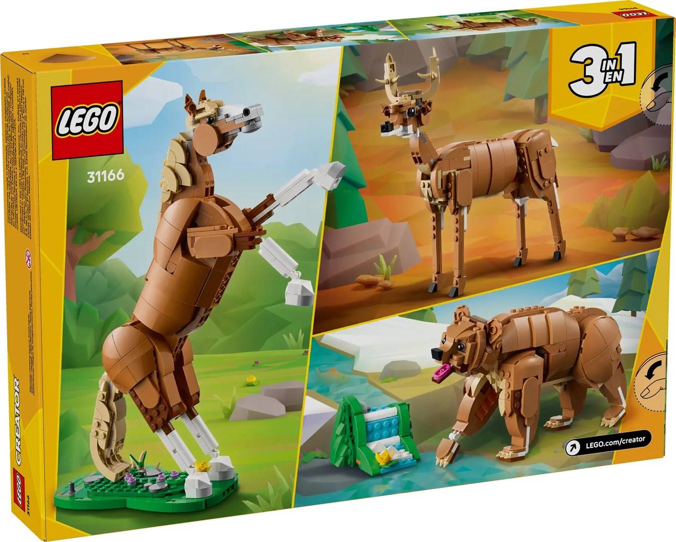 LEGO CREATOR 3 IN 1 31166 Mooi Paard-1