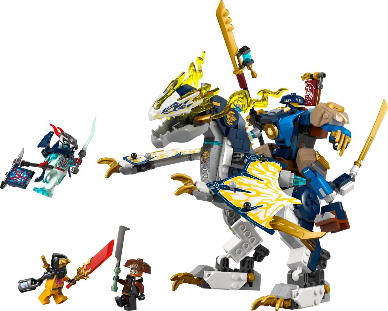 LEGO NINJAGO 71843 Rogue's Mech Dragon Rider-2