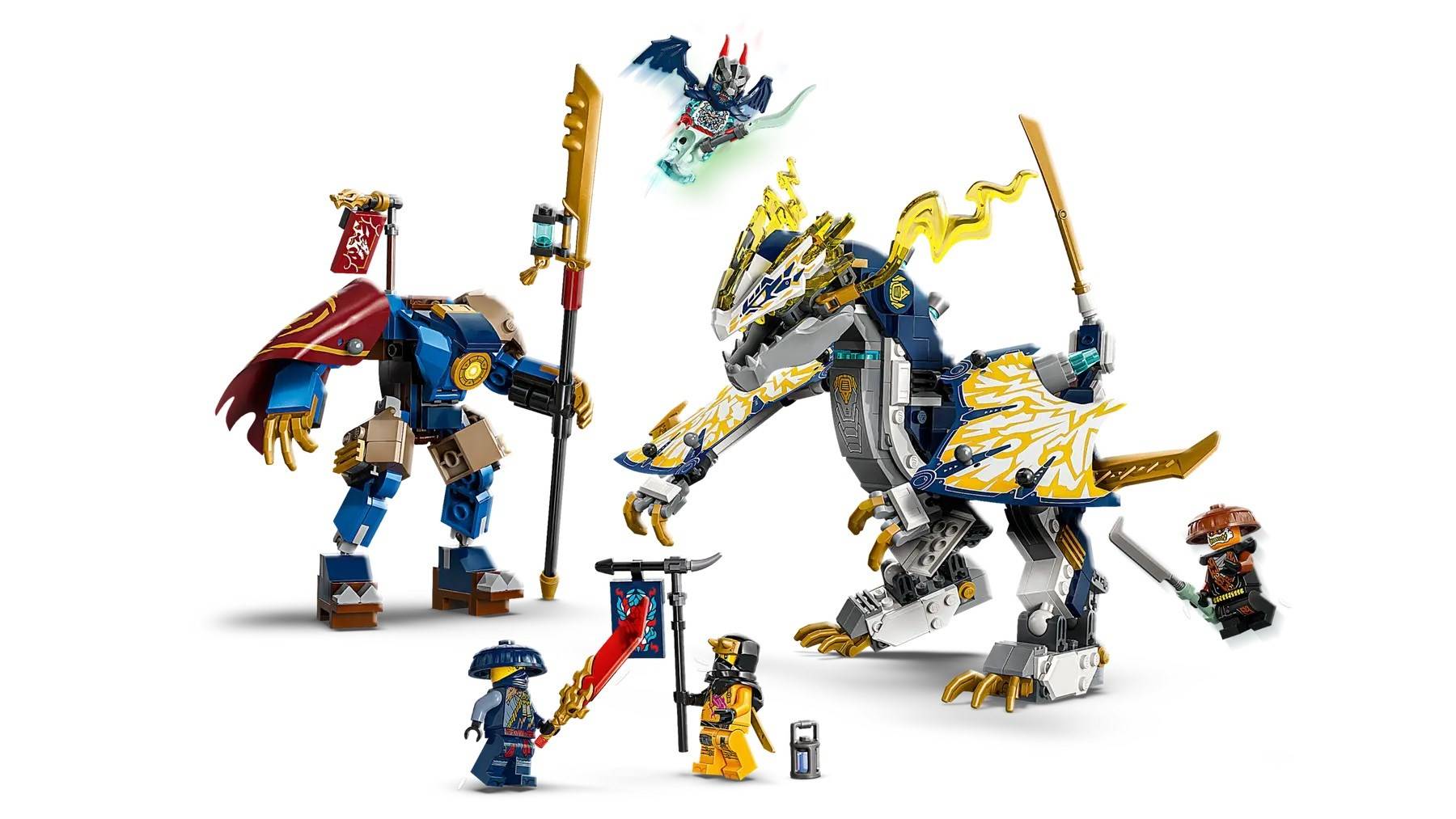 LEGO NINJAGO 71843 Rogue's Mech Dragon Rider-3