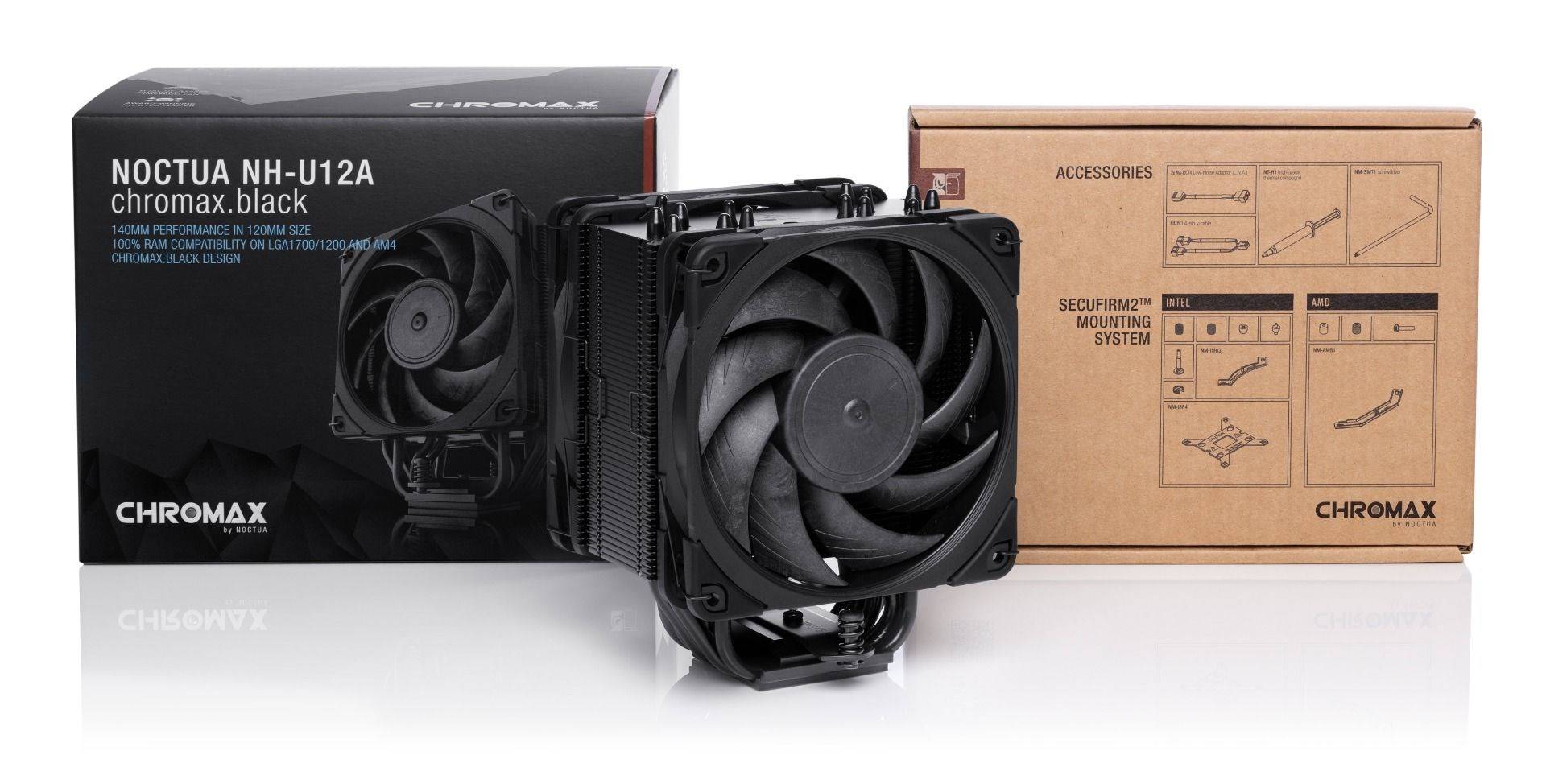 Noctua NH-U12A processorluchtkoeler 12 cm zwart 1 stuk-3