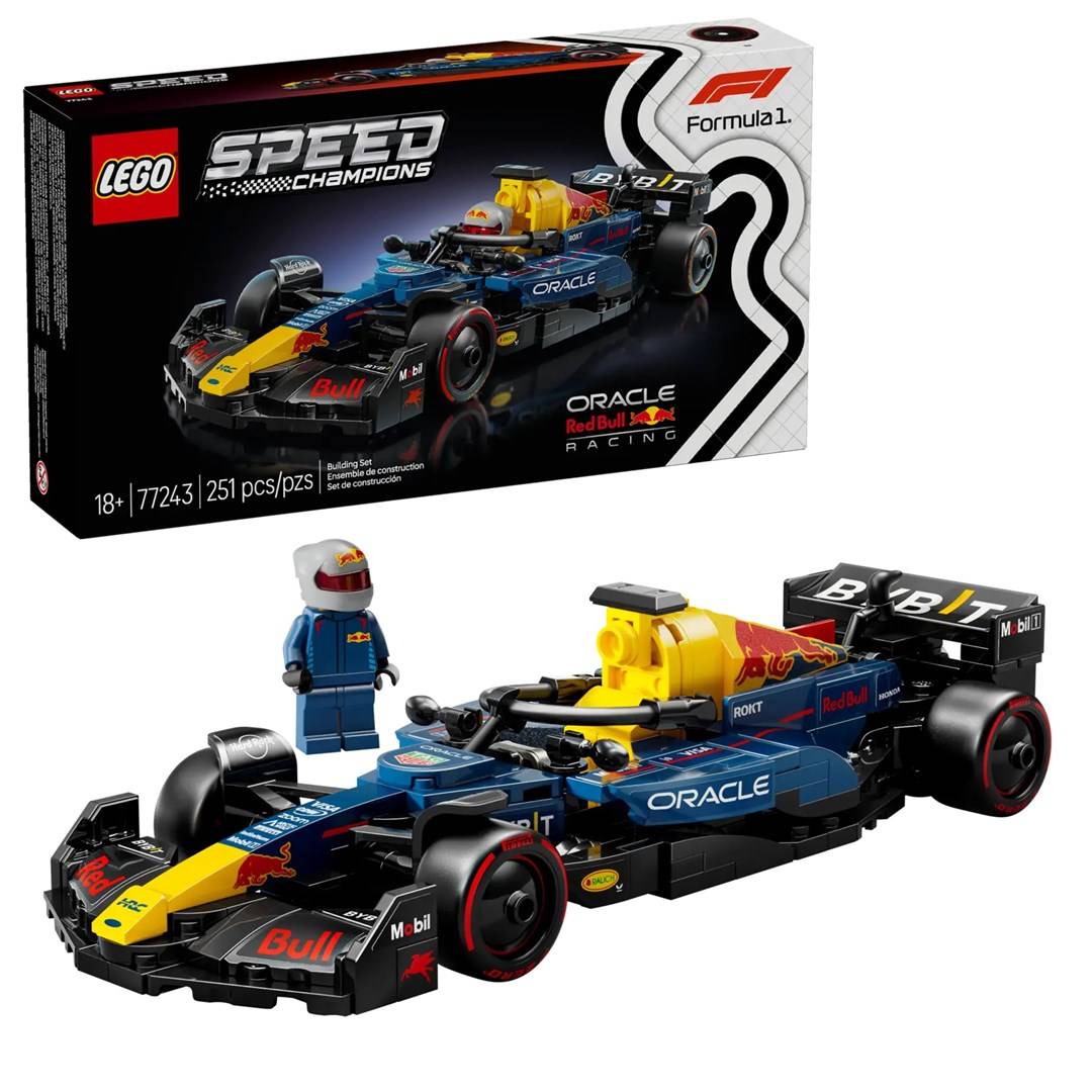 LEGO SPEED CHAMPIONS 77243 Oracle Red Bull Racing RB20 F1 Raceauto-0