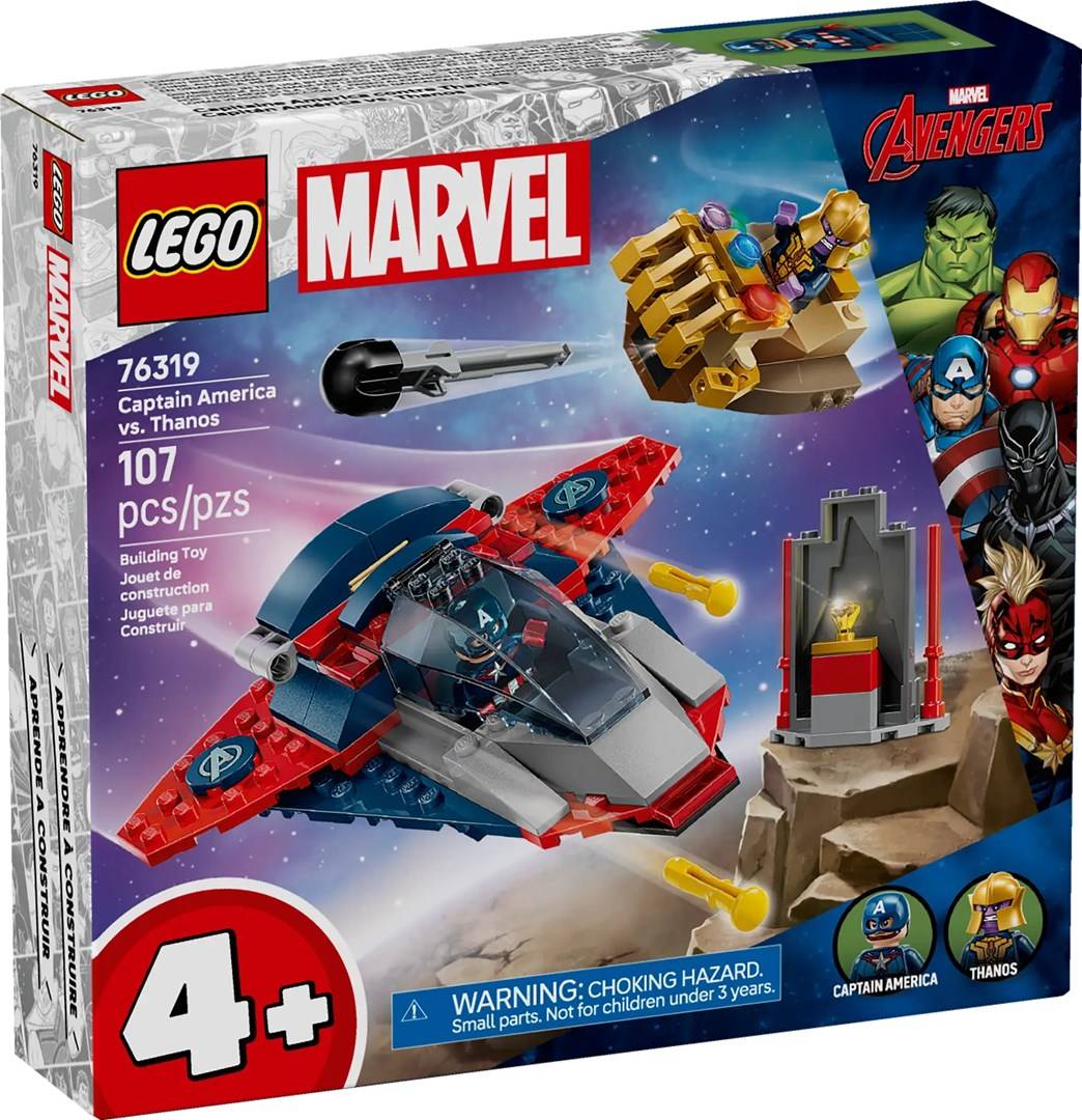 LEGO Super Heroes Captain America vs. Thanos (76319)-0
