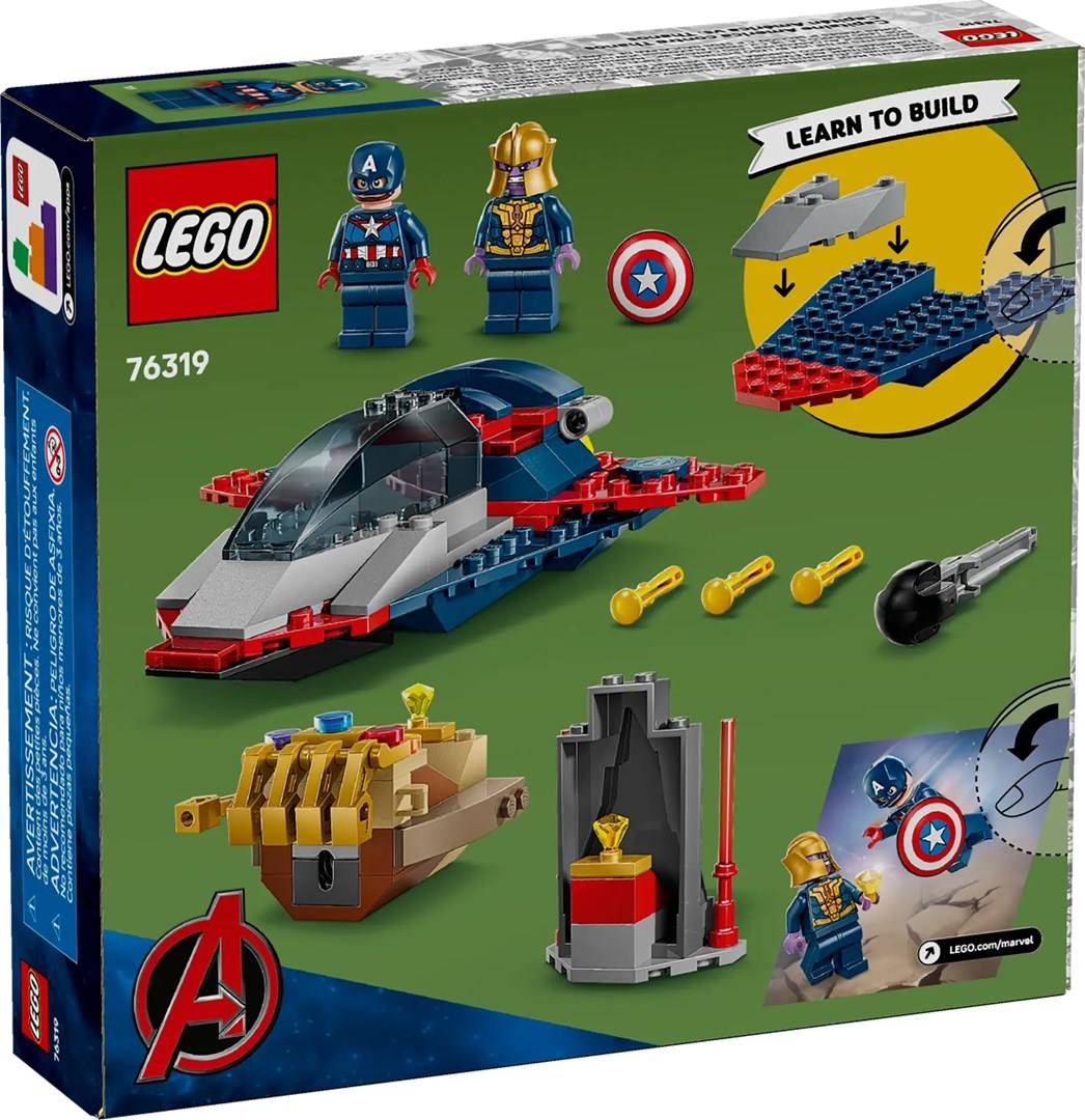 LEGO Super Heroes Captain America vs. Thanos (76319)-1